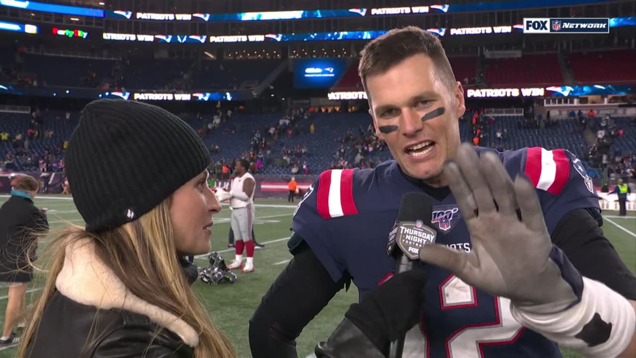 Tom Brady on his two rushing TDs 'I don't think I've ever done that'