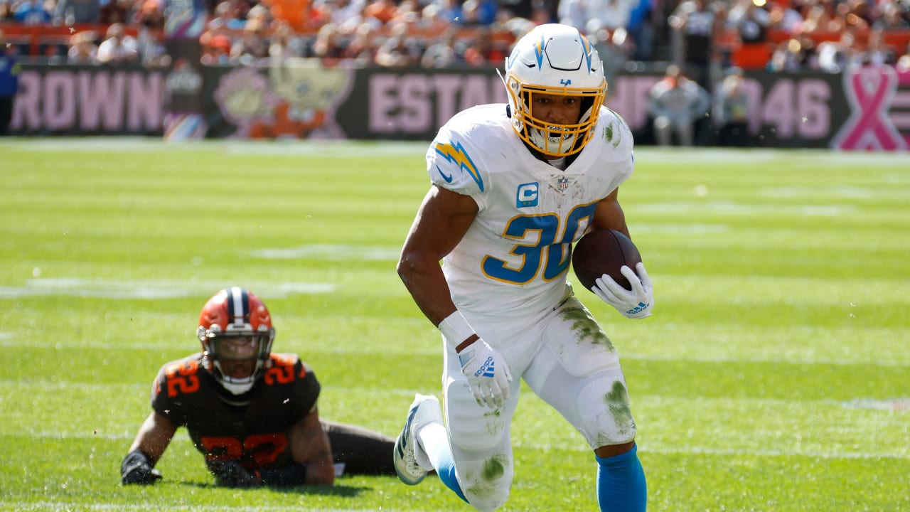 Chargers running back Austin Ekeler's inexperience shows at end of