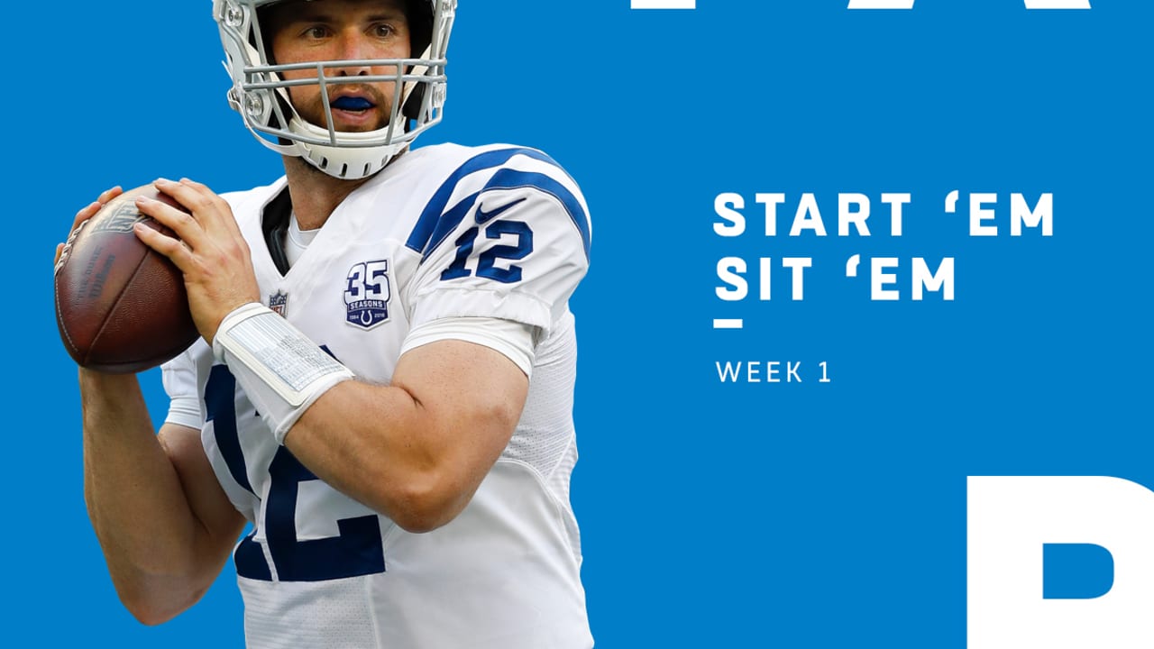 Start 'Em, Sit 'Em Week 1 Quarterbacks