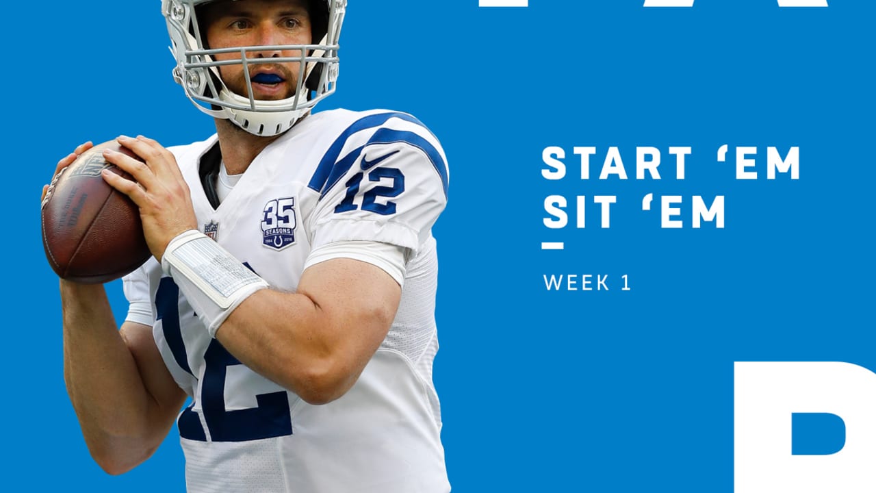 Start em Sit em Week 1