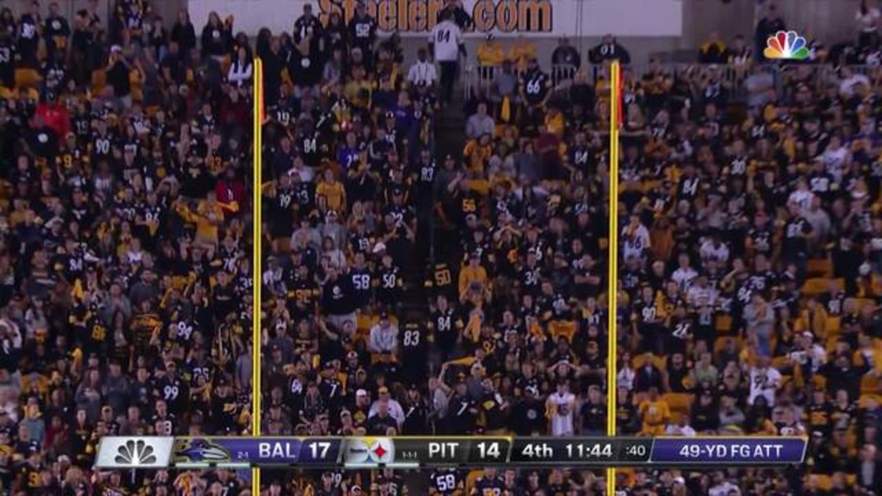 Tucker Makes 49-yard Field Goal