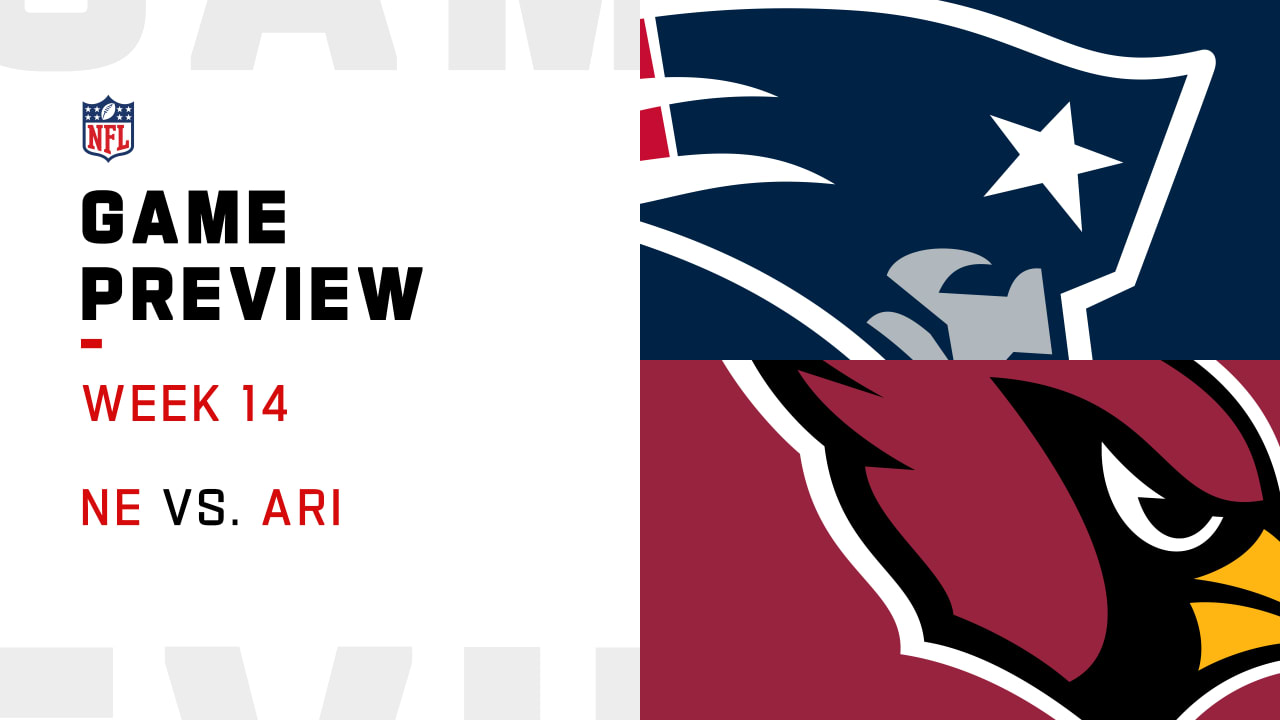 NFL Week 12 Game Preview: Arizona Cardinals at New England Patriots