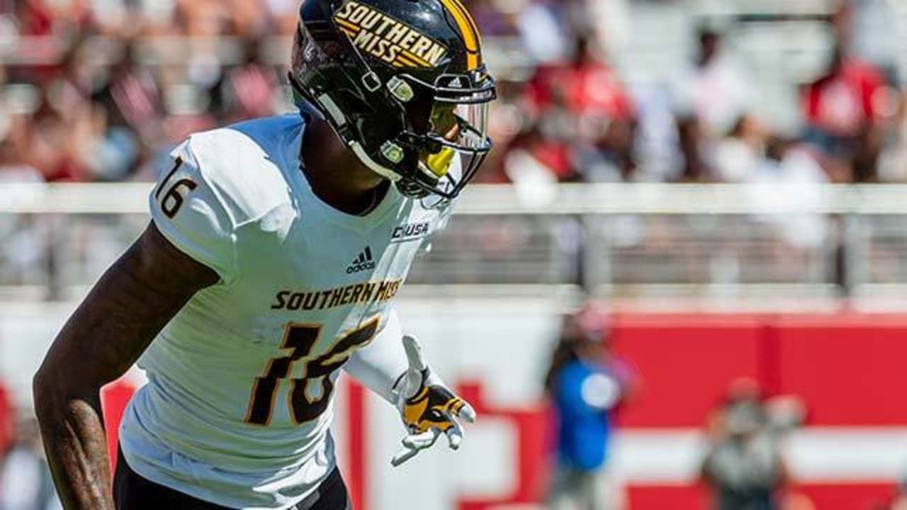 NFL Draft: Southern Miss player Quez Watkins hopeful for pick