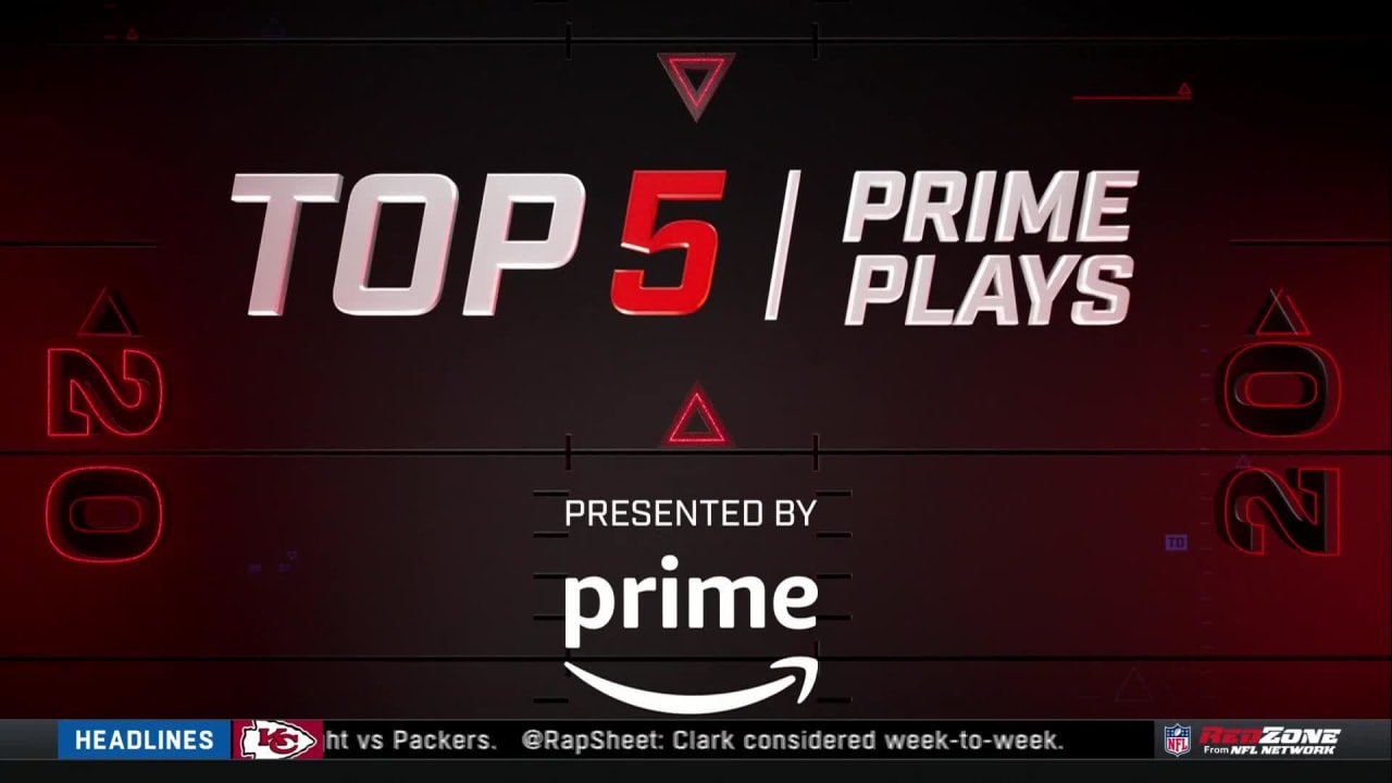 NFL Network on Twitter: Check out the Top 5 Prime Plays from Week