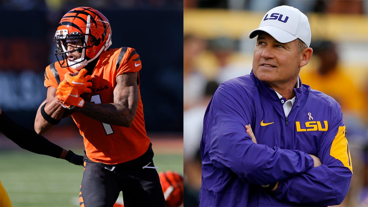 Bengals WR Ja'Marr Chase: 'Les Miles told me I couldn't play receiver'