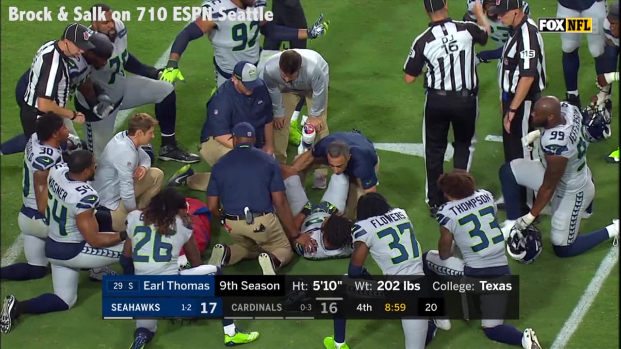 Seattle Seahawks head coach Pete Carroll defends Thomas' gesture