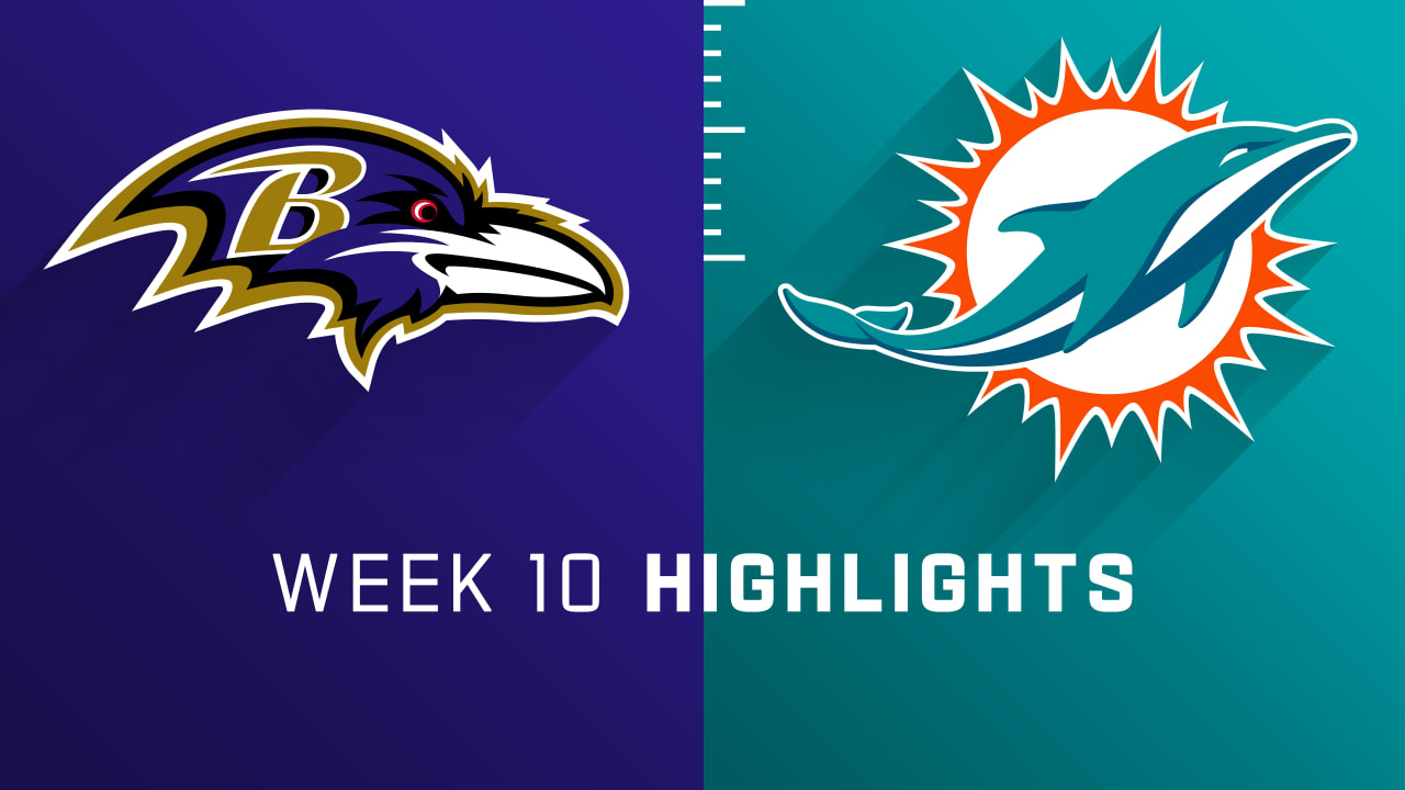 Miami Dolphins vs. Baltimore Ravens highlights