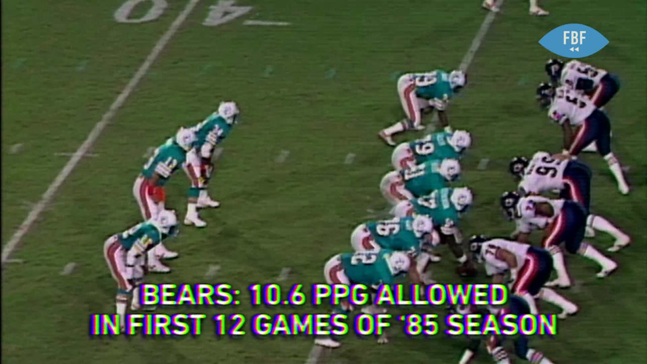 Dan Marino TORCHES the greatest defense! (1985), National Football League,  Dan Marino, Miami Dolphins, Chicago Bears