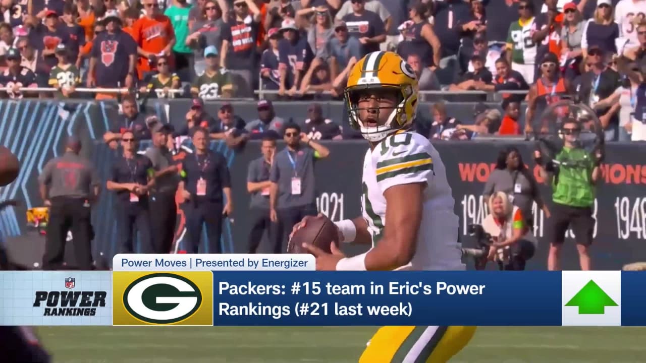 The Packers move up 6 spots in the Power Rankings for Week 2 Power ...