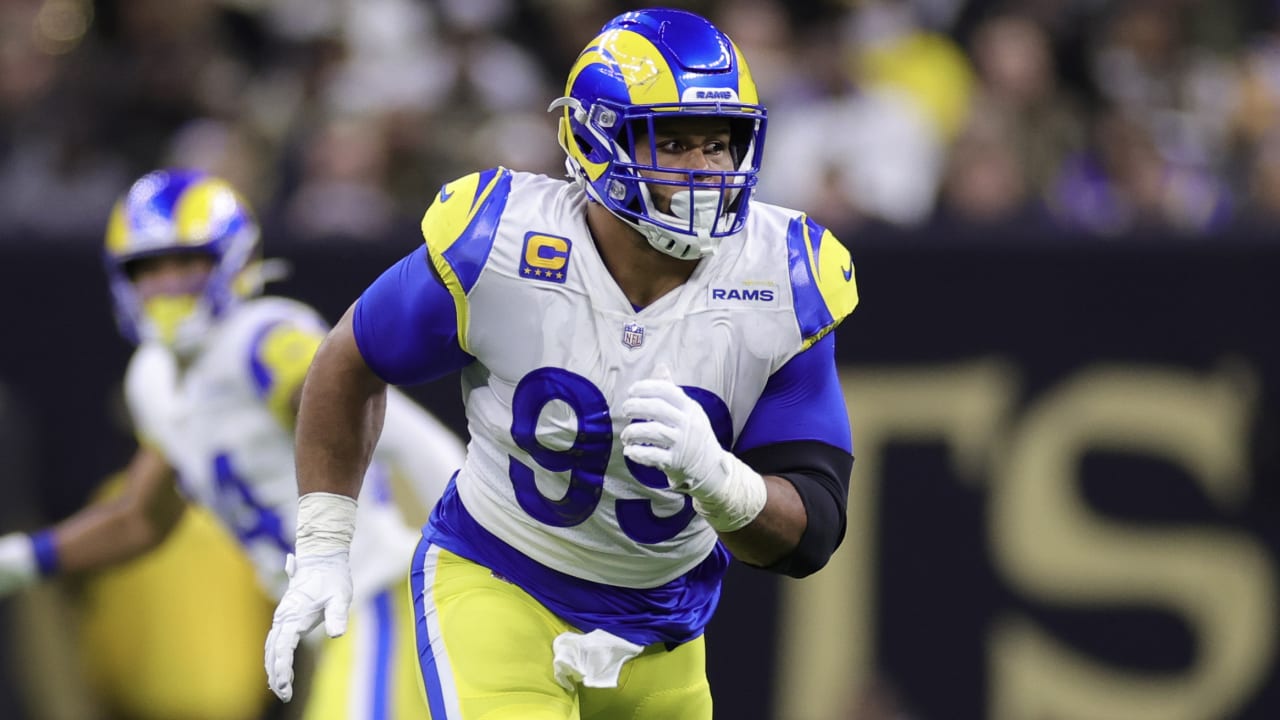 Rams' Aaron Donald to miss first game due to injury in his career