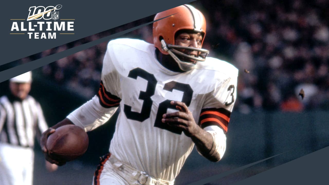 Jim Brown first player named to NFL All-Time Team