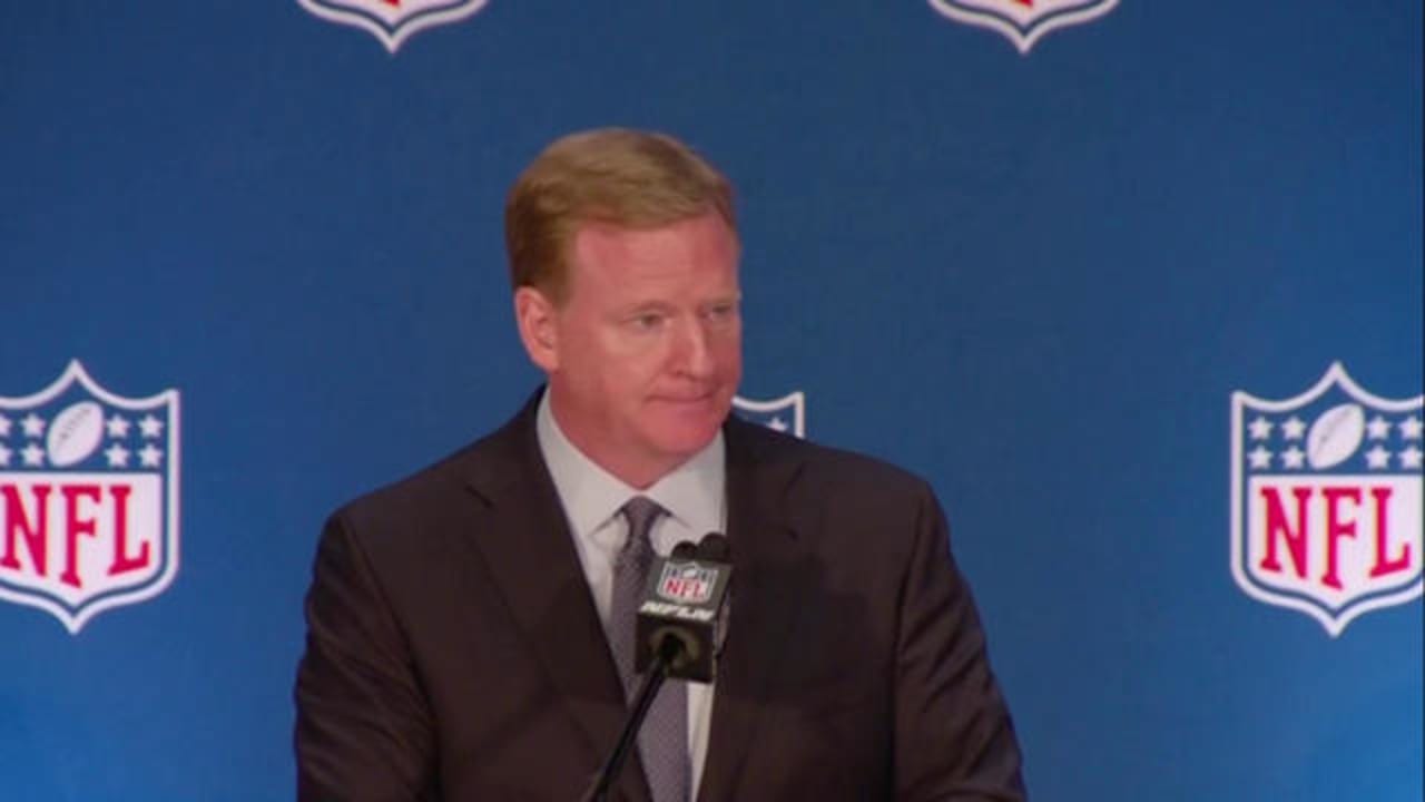 NFL Commissioner Roger Goodell Addresses Current Conversations About ...