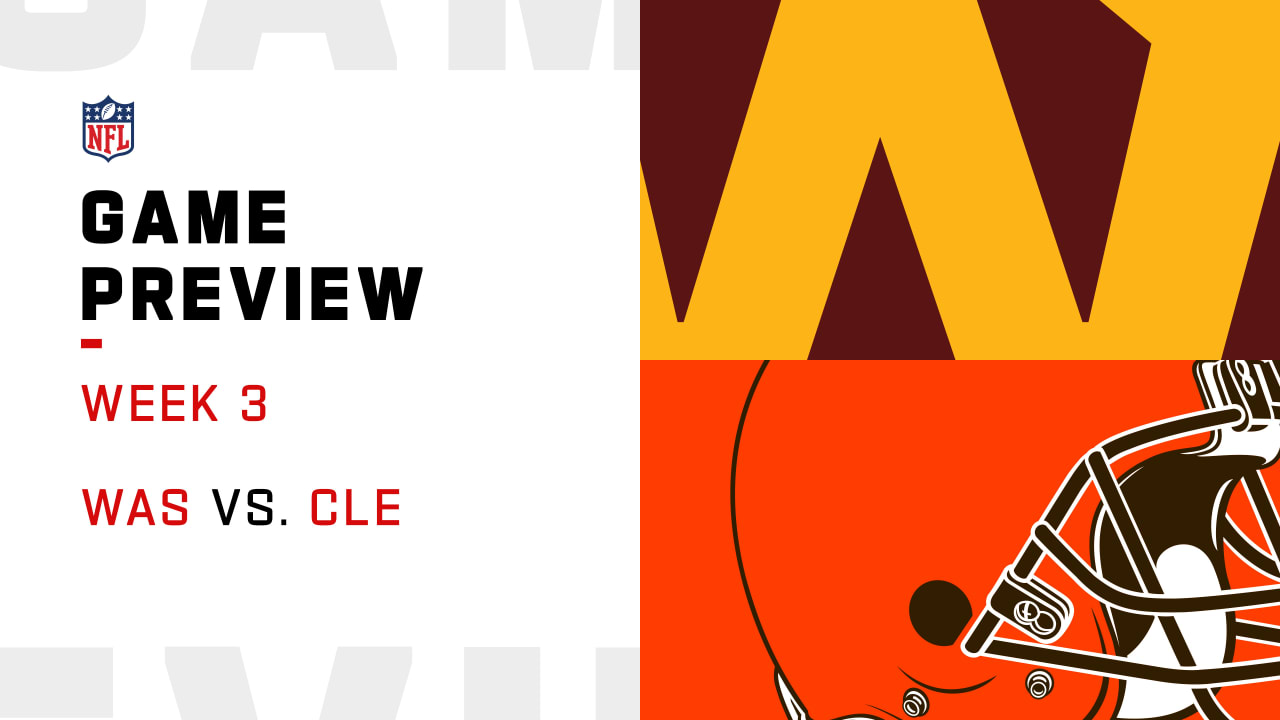 Washington Football Team vs. Cleveland Browns preview | Week 3