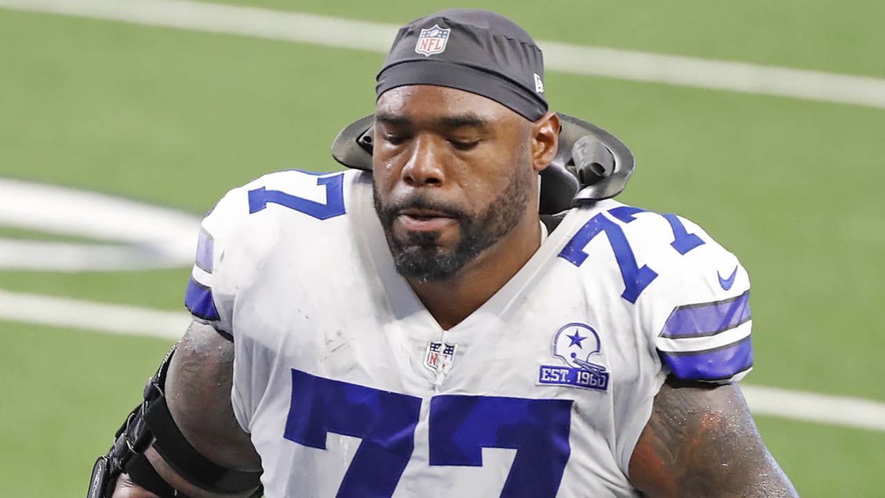 Report: Cowboys to play Terence Steele at LT in Tyron Smith's absence