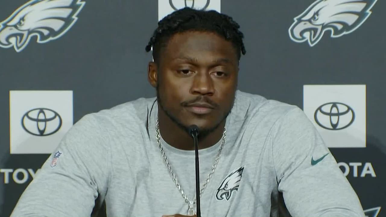Philadelphia Eagles wide receiver A.J. Brown on areas he wants to improve  on in 2023
