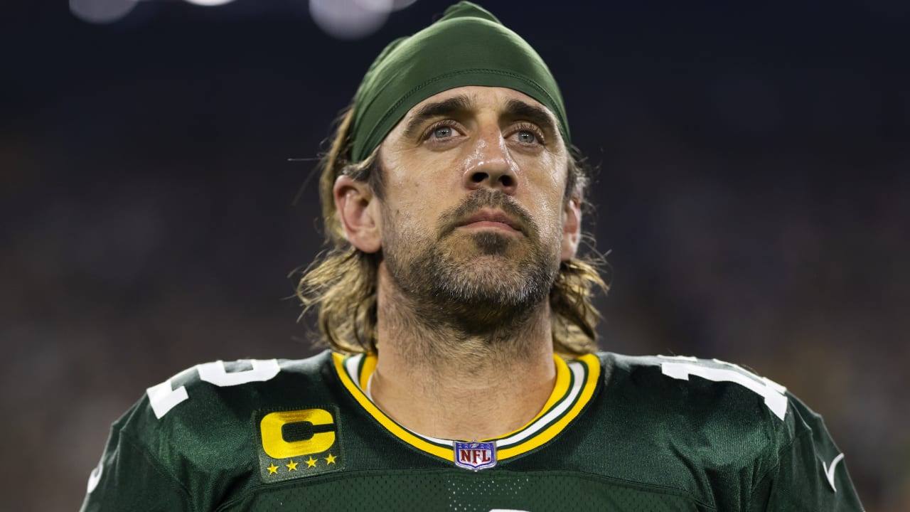 NFL: Verrät Packers-Legende Aaron Rodgers hier das Karriereende?