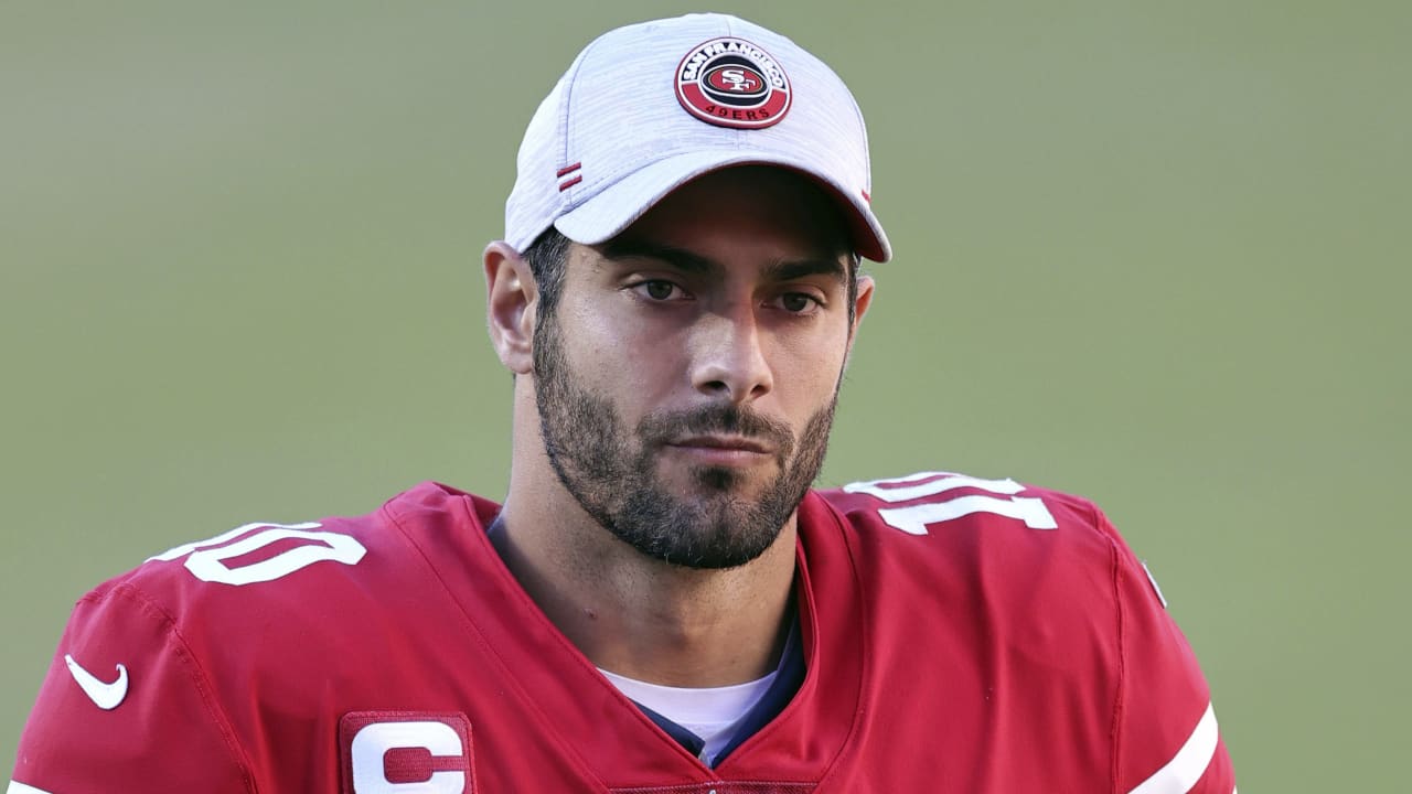 “Desde o primeiro dia, temos sido francos” com Jimmy Garoppolo