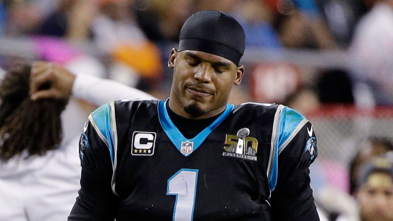 Von Miller Gets to Cam Newton  Super Bowl 50: Panthers vs