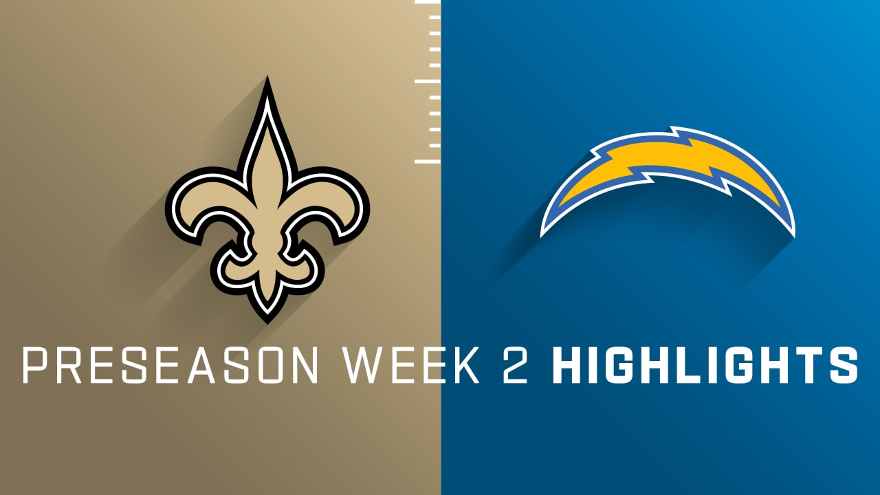 Los Angeles Chargers vs. New Orleans Saints - Highlights