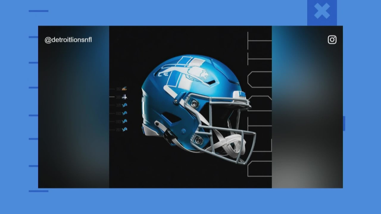 What they're saying: Detroit Lions release new alternate helmet
