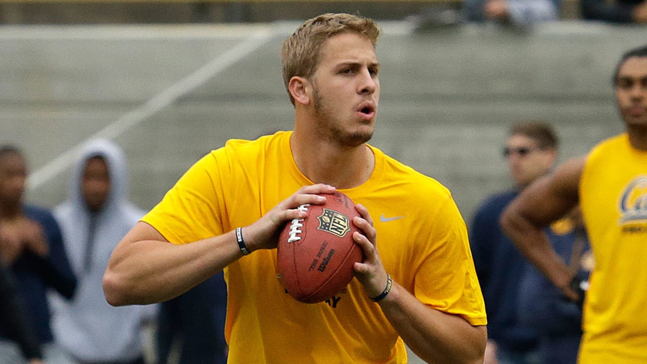 Cal QB Jared Goff held serve in pro-day workout