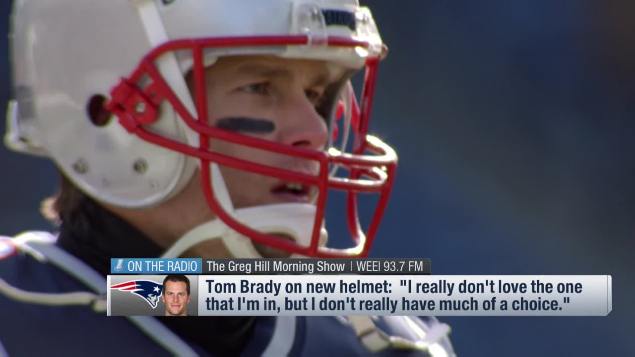 New England Patriots quarterback Tom Brady weighs in on mandated helmet  change