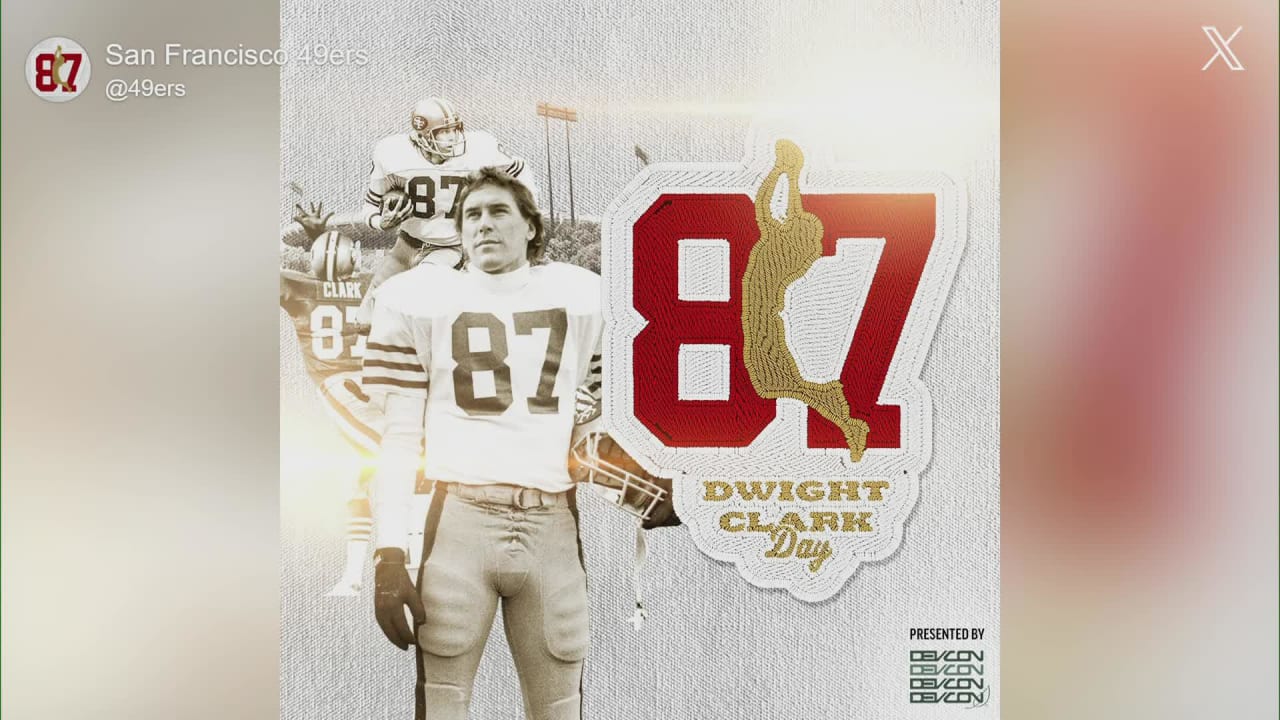 Download San Francisco 49ers Legend Dwight Clark Wallpaper