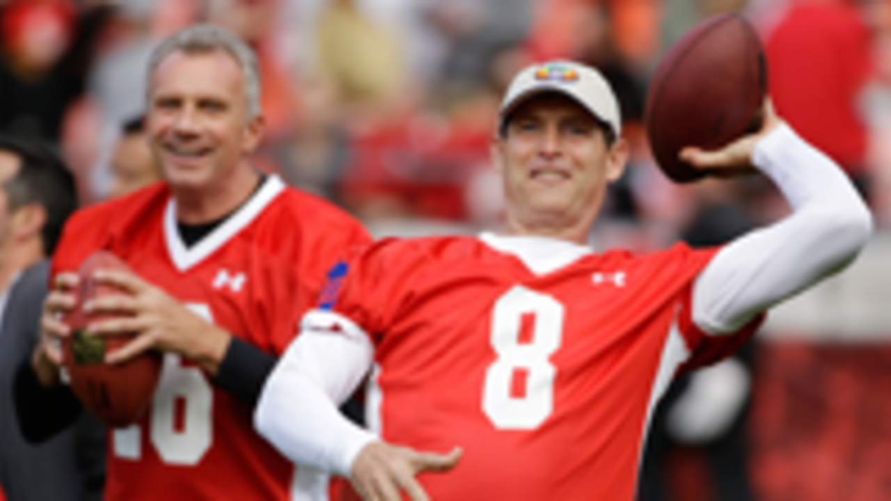 Joe Montana and Dan Marino will play one last game at Candlestick Park