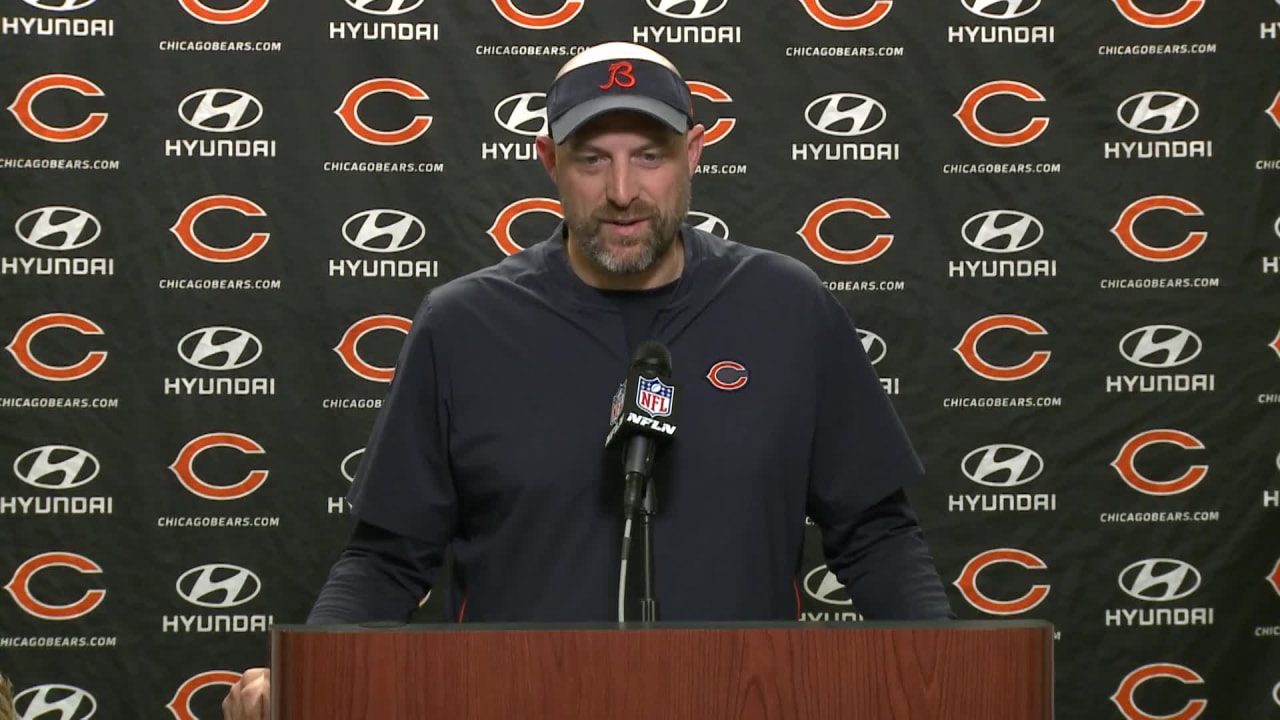 Chicago Bears postgame press conference