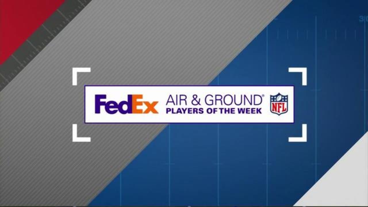 FedEx Players Air and Ground players of the week