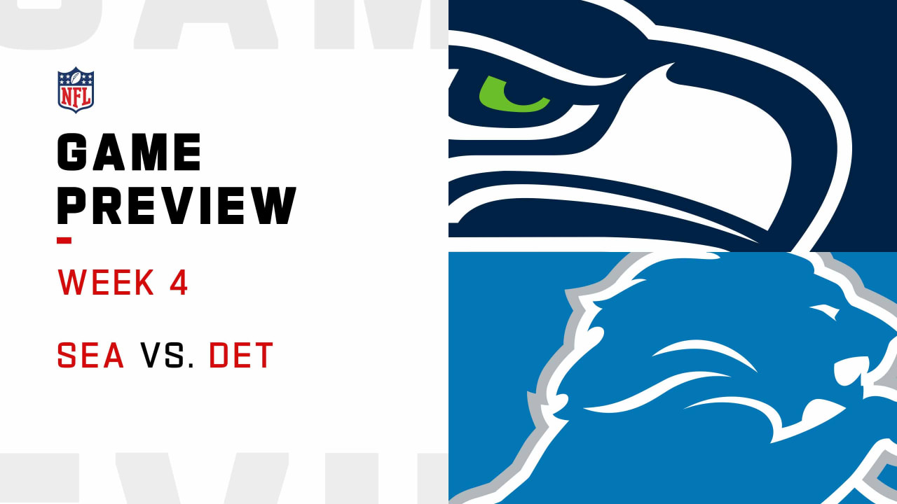 2022 Week 4: Seahawks at Lions Game Preview