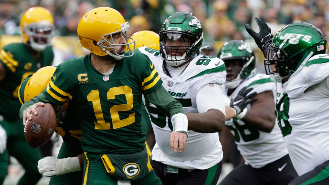 NFL Network's Cynthia Frelund: Leverage is undefeated when it comes to  Green Bay Packers quarterback Aaron Rodgers and the New York Jets