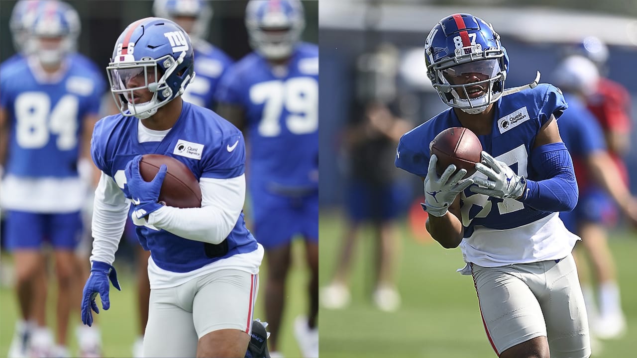 Saquon Barkley Wearing Sterling Shepard Shirt - Trends Bedding