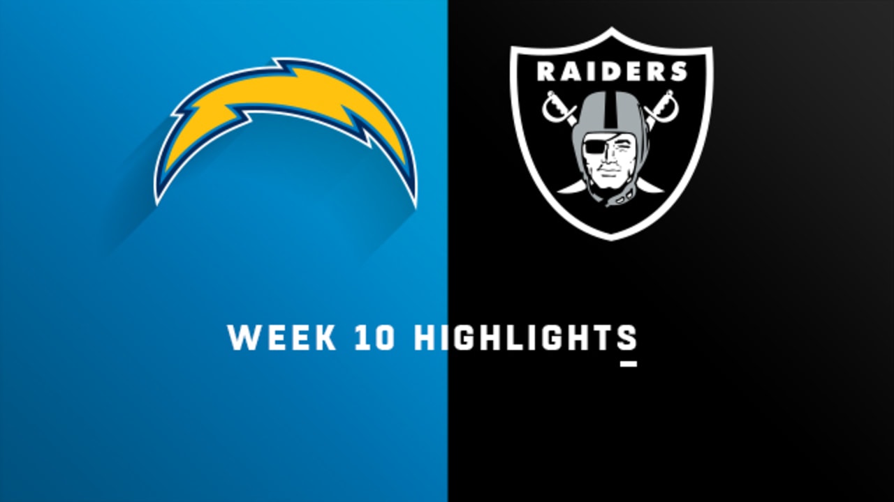 Raiders vs. Chargers Week 4 Highlights