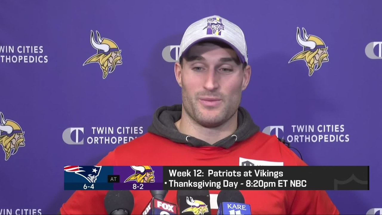 Minnesota Vikings Quarterback Kirk Cousins Explains Why New England ...