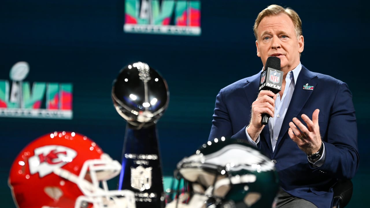 NFL Commissioner Roger Goodell addresses diversity efforts, state