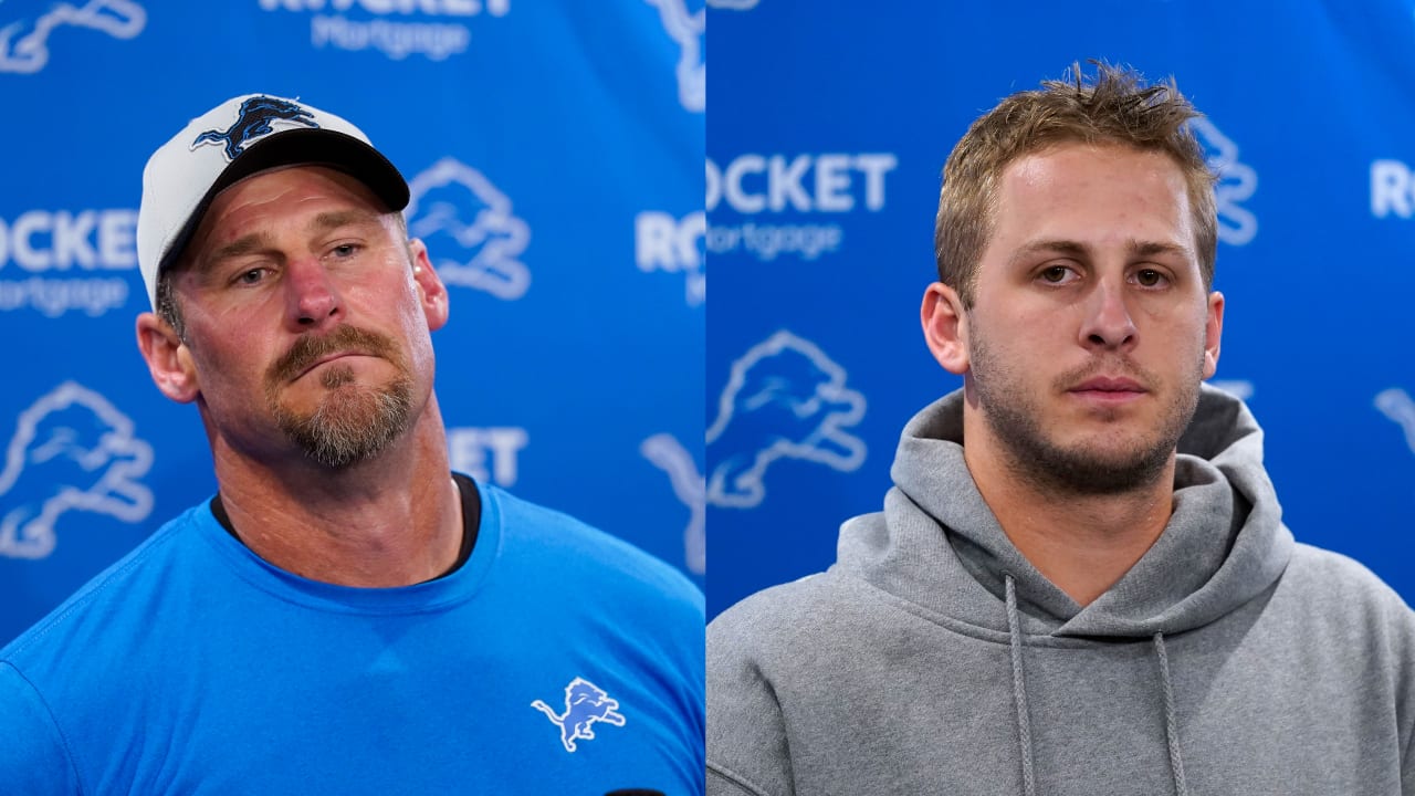 Dan Campbell's Detroit Lions news conference: Watch replay