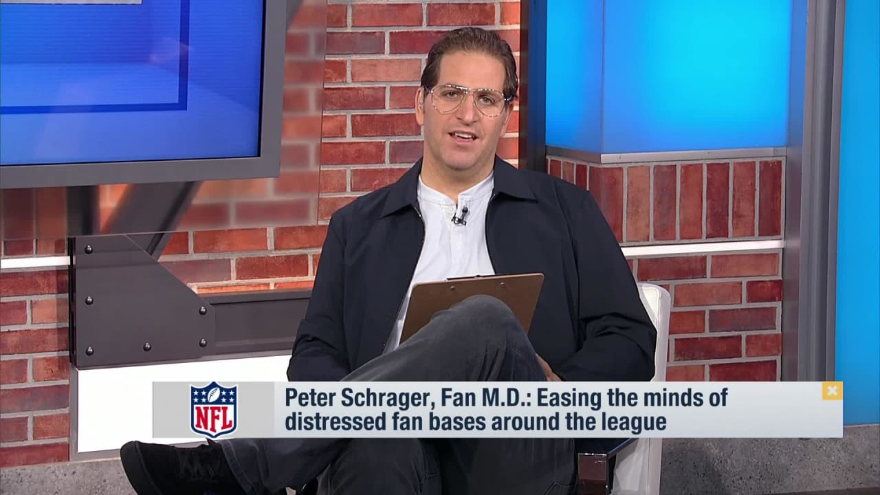 NFL Network's Peter Schrager eases the minds of distressed fans around the  league