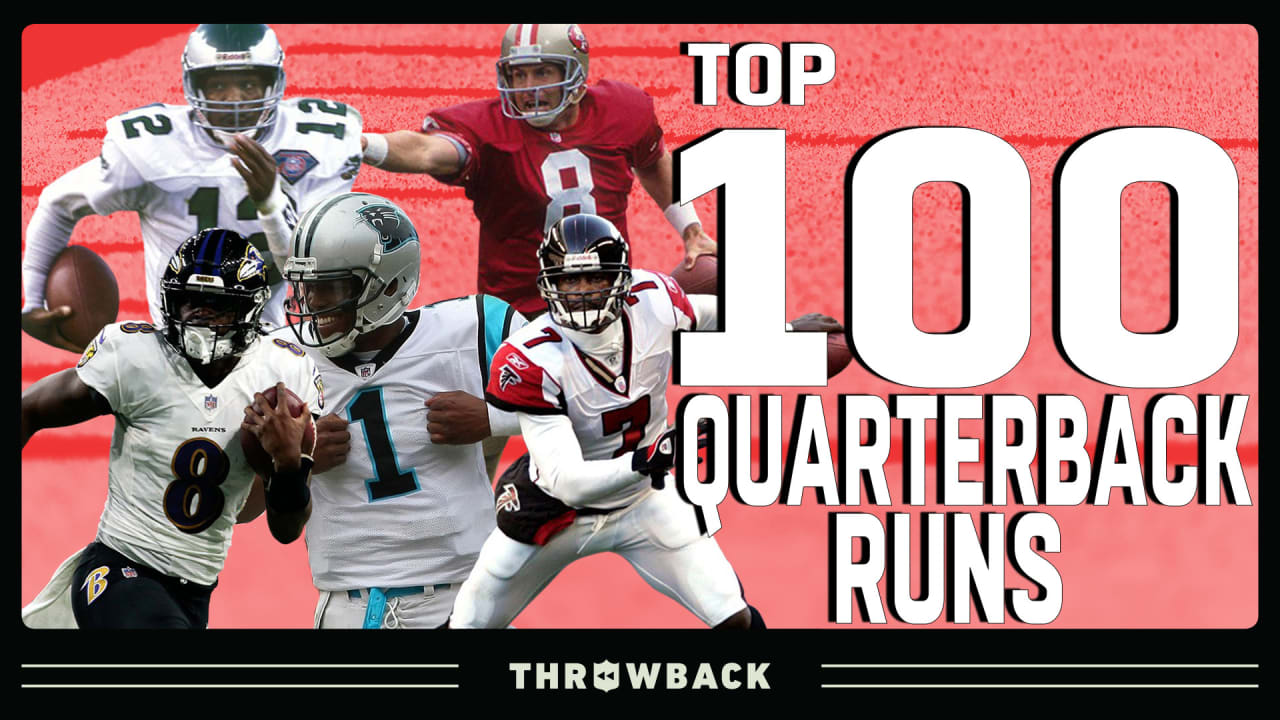 Top 100 QB runs of all time NFL Throwback