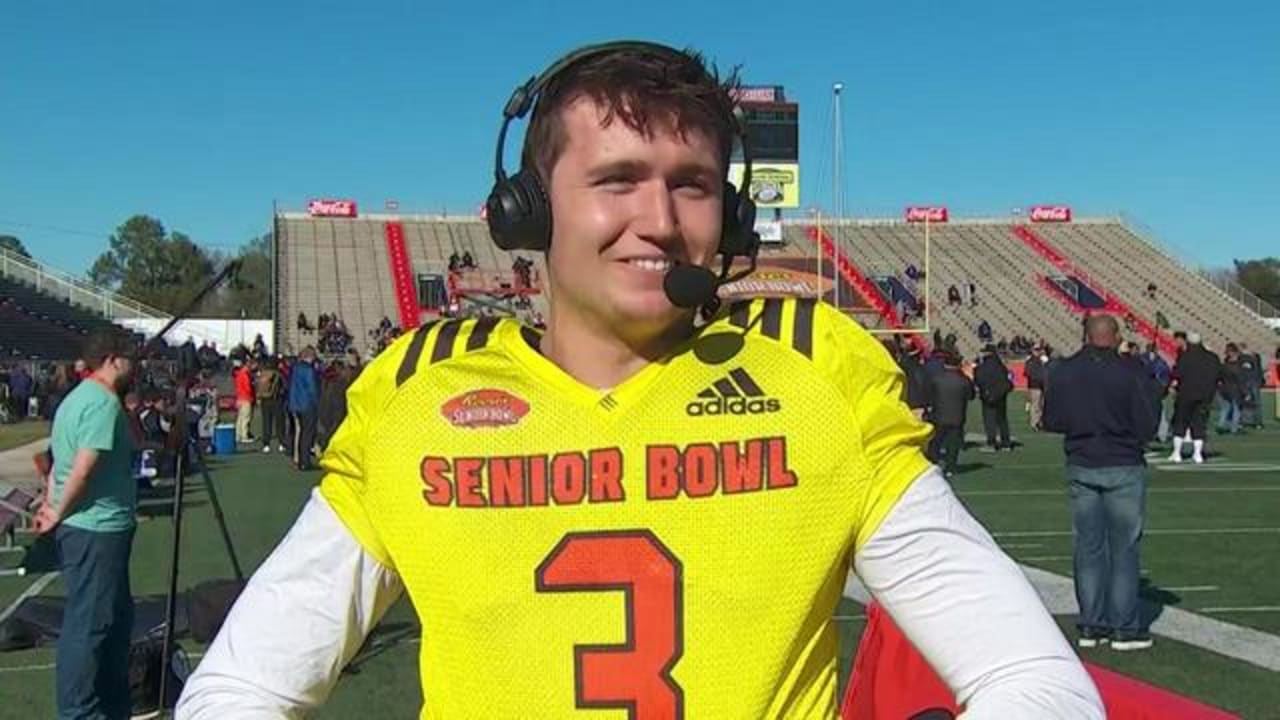 Missouri Quarterback Drew Lock describes his Senior Bowl