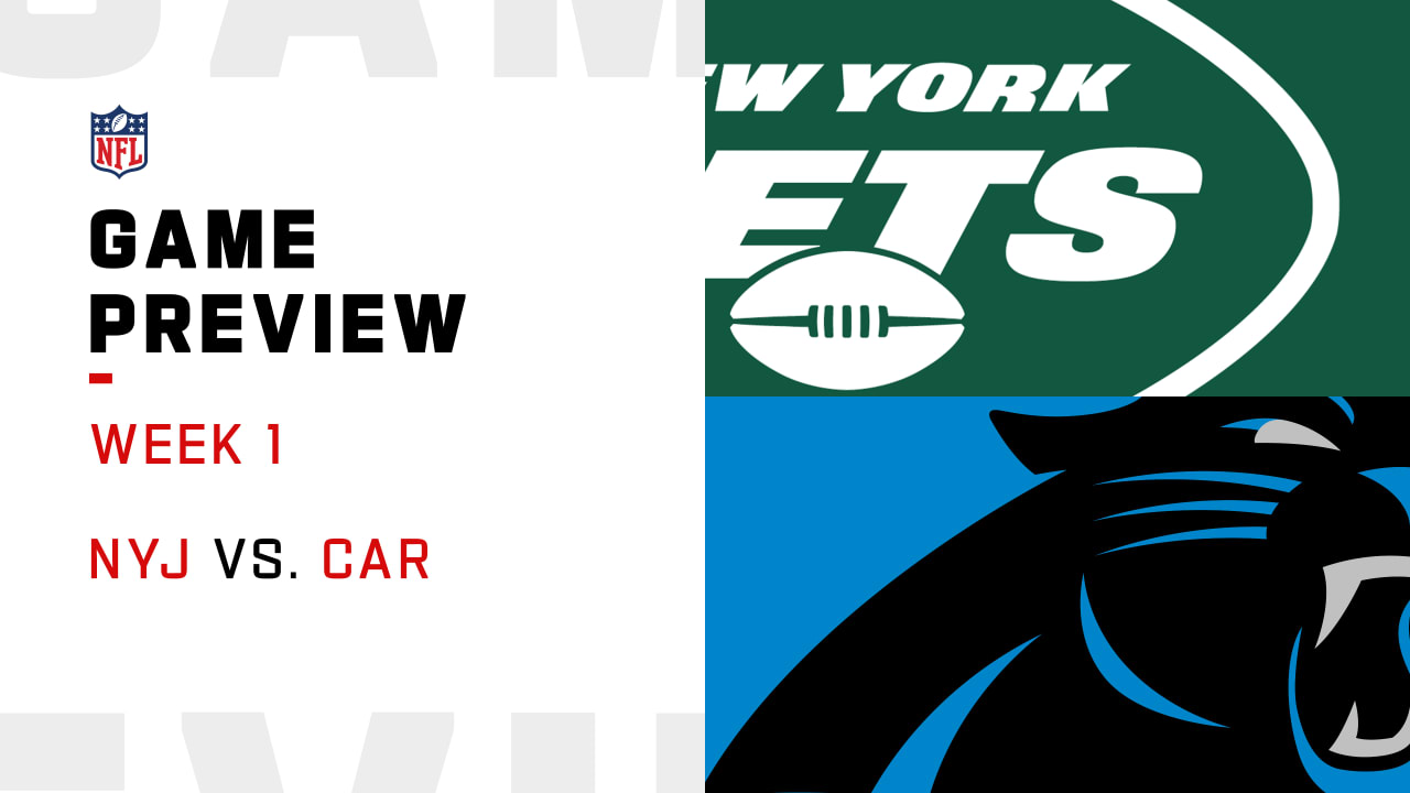 Panthers vs. Jets Game Preview, Week 1, Sunday, 9/12, 1:00 ET