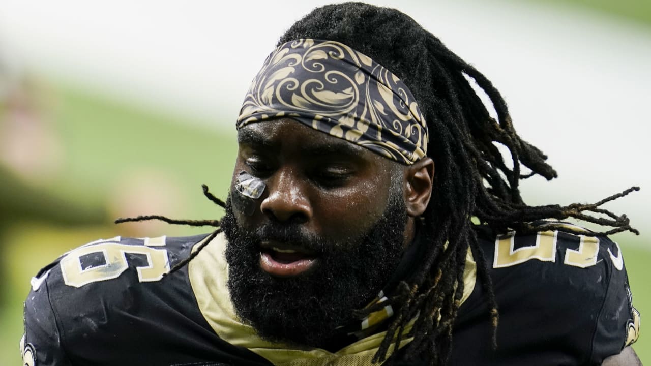 Saints LB Demario Davis downplays fine for 'Man of God' headband