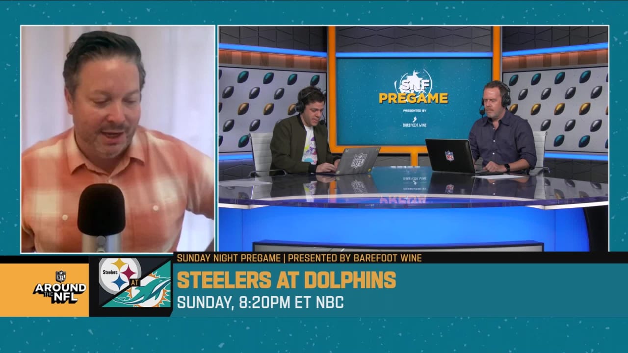 Steelers at Dolphins Week 7  SNF Pregame presented by Barefoot Wine