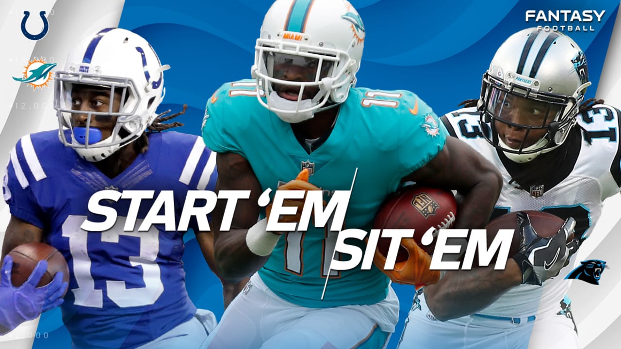 Start 'Em, Sit 'Em Week 5 Wide receivers