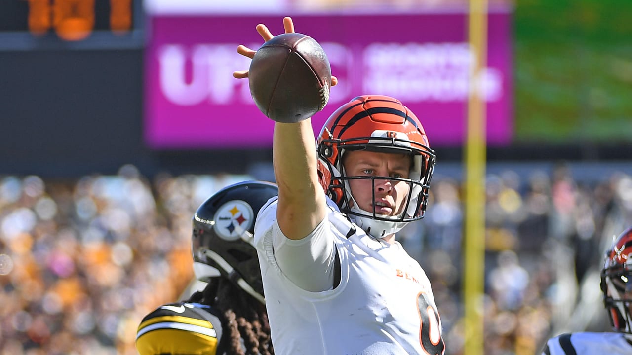Cincinnati Bengals quarterback Joe Burrow's best throws from 3-TD win ...
