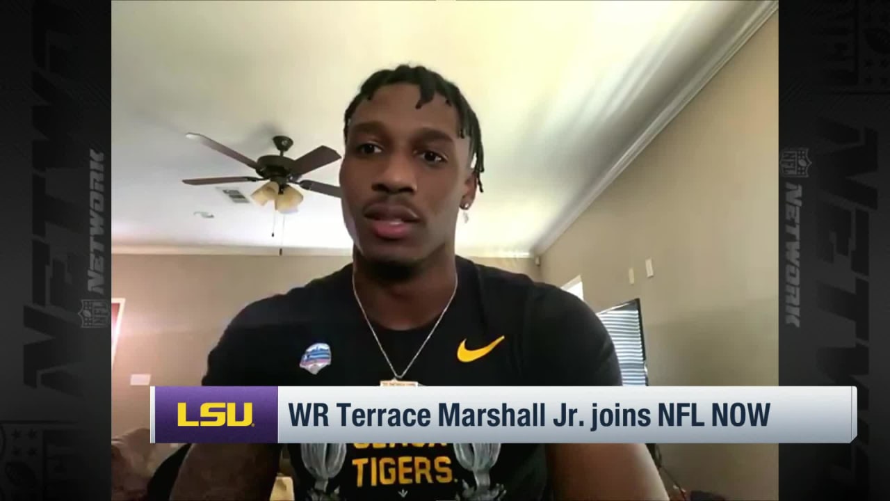 LSU WR Terrace Marshall Jr. explains origins of his 'Moo' nickname