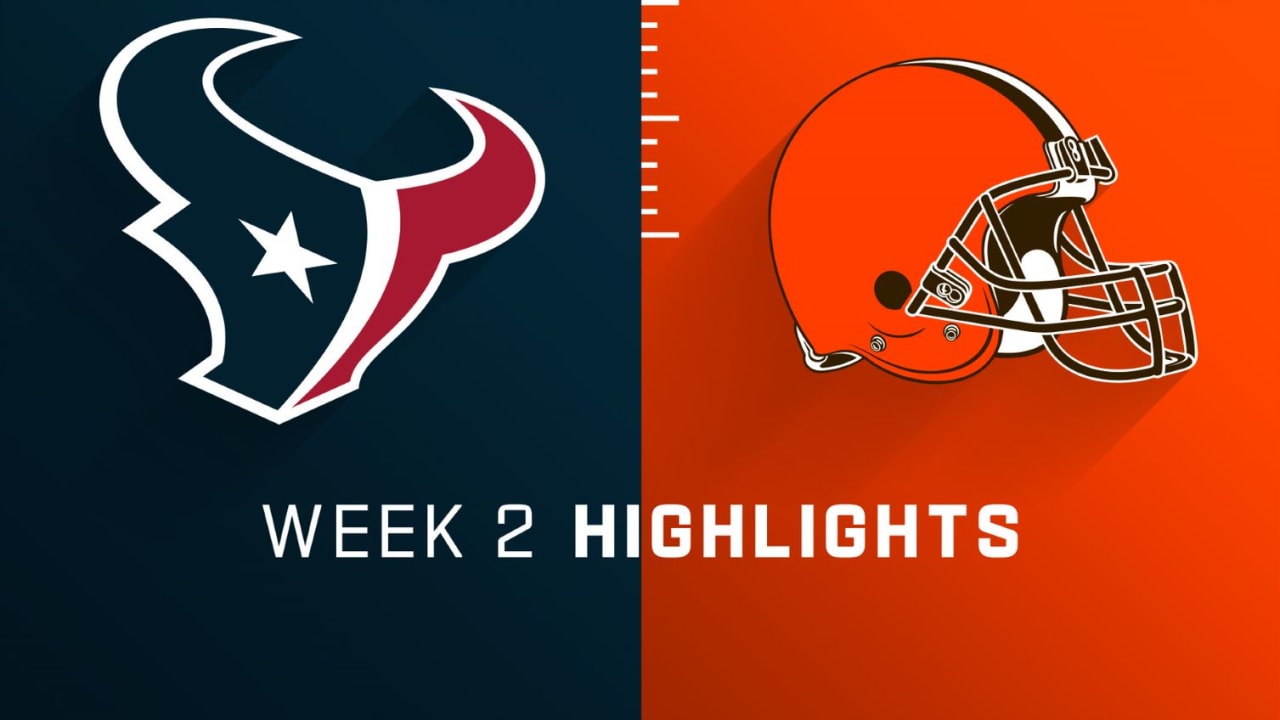 Houston Texans vs. Cleveland Browns highlights Week 2