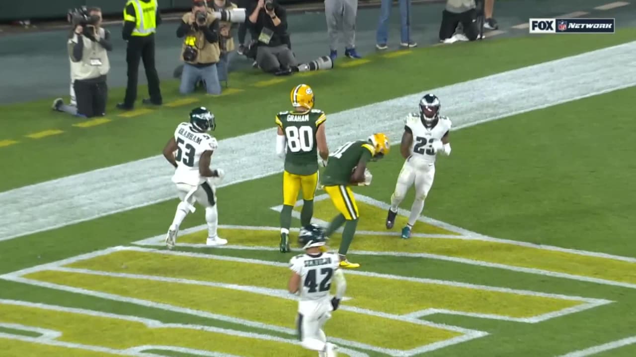 Geronimo Allison follows up incredible catch with TD grab