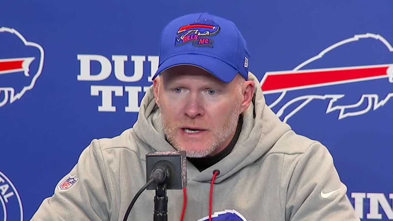 Buffalo Bills Head Coach Sean McDermott On Bills Win: 'We Have A Lot To ...