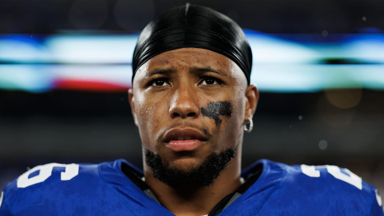 Saquon Barkley Breaks Giants Franchise Record vs. Titans